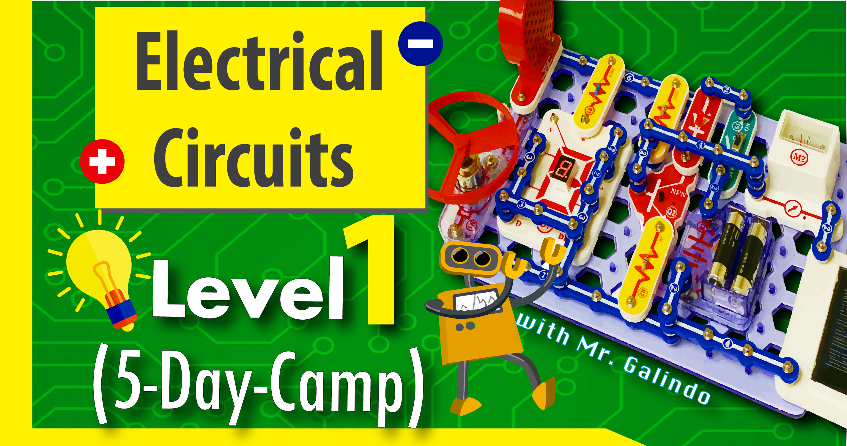 STEM CL1: Electrical Circuits Level 1 - Learn with Snap Circuits!